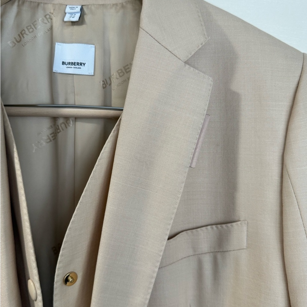 Burberry Gilet Docking Jacket in light beige Women’s US 14 - Picture 8 of 15